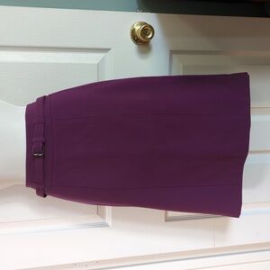 New York & Company Skirt Size 4 Purple 💜 Winter ❄️
